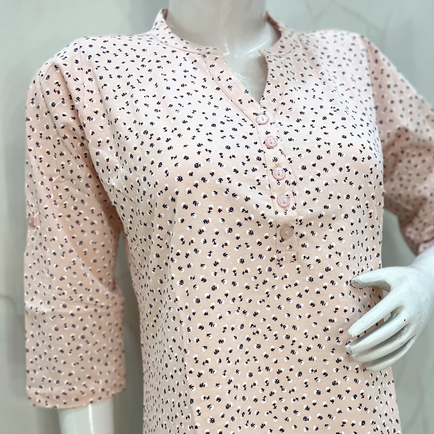 Ladies printed short Kurti Top