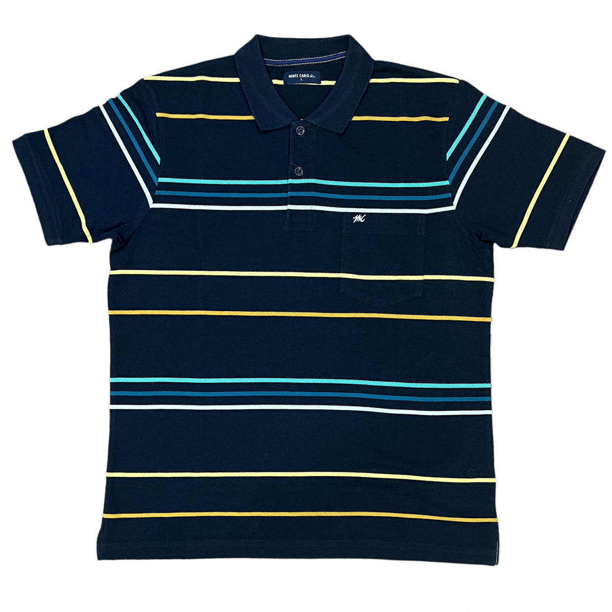Monte Carlo Men's Dark Navy Short Sleeve T Shirt