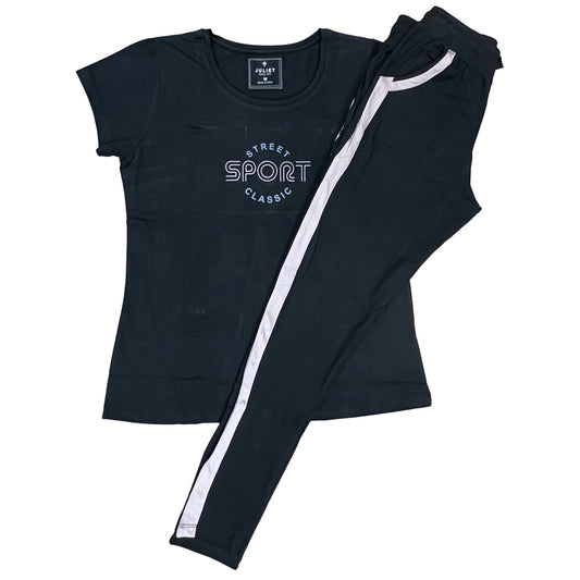 Ladies Black Night Suit