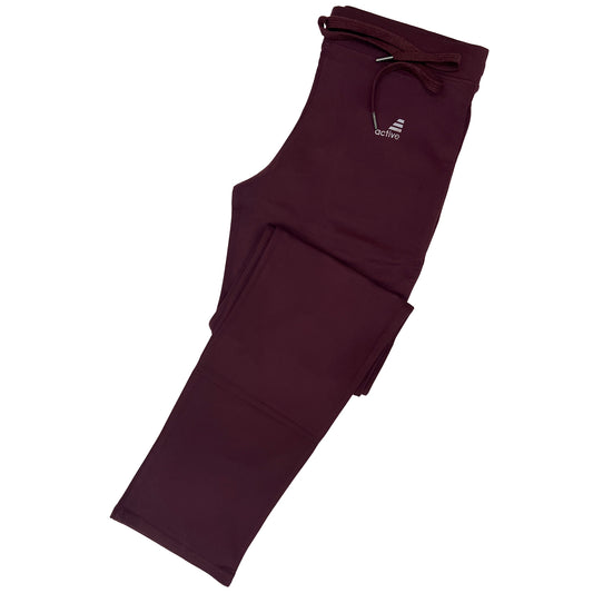 Active Sports Ladies Maroon Track Pants