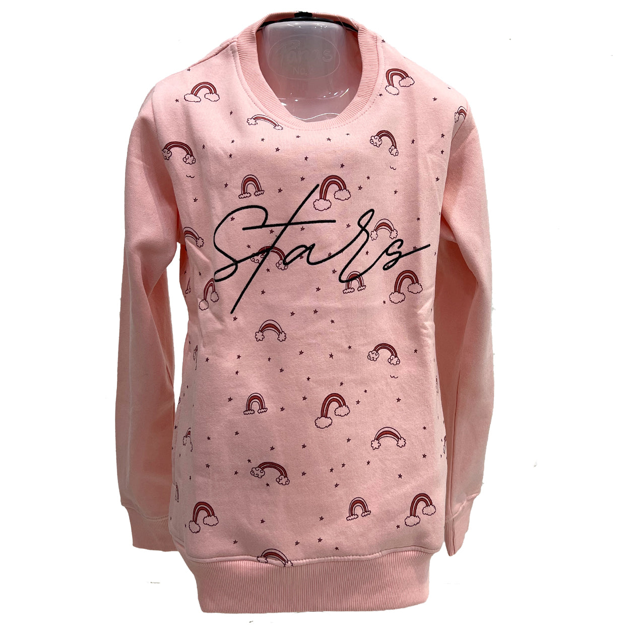 Kayal Girls Pink Sweat Shirt A 51000