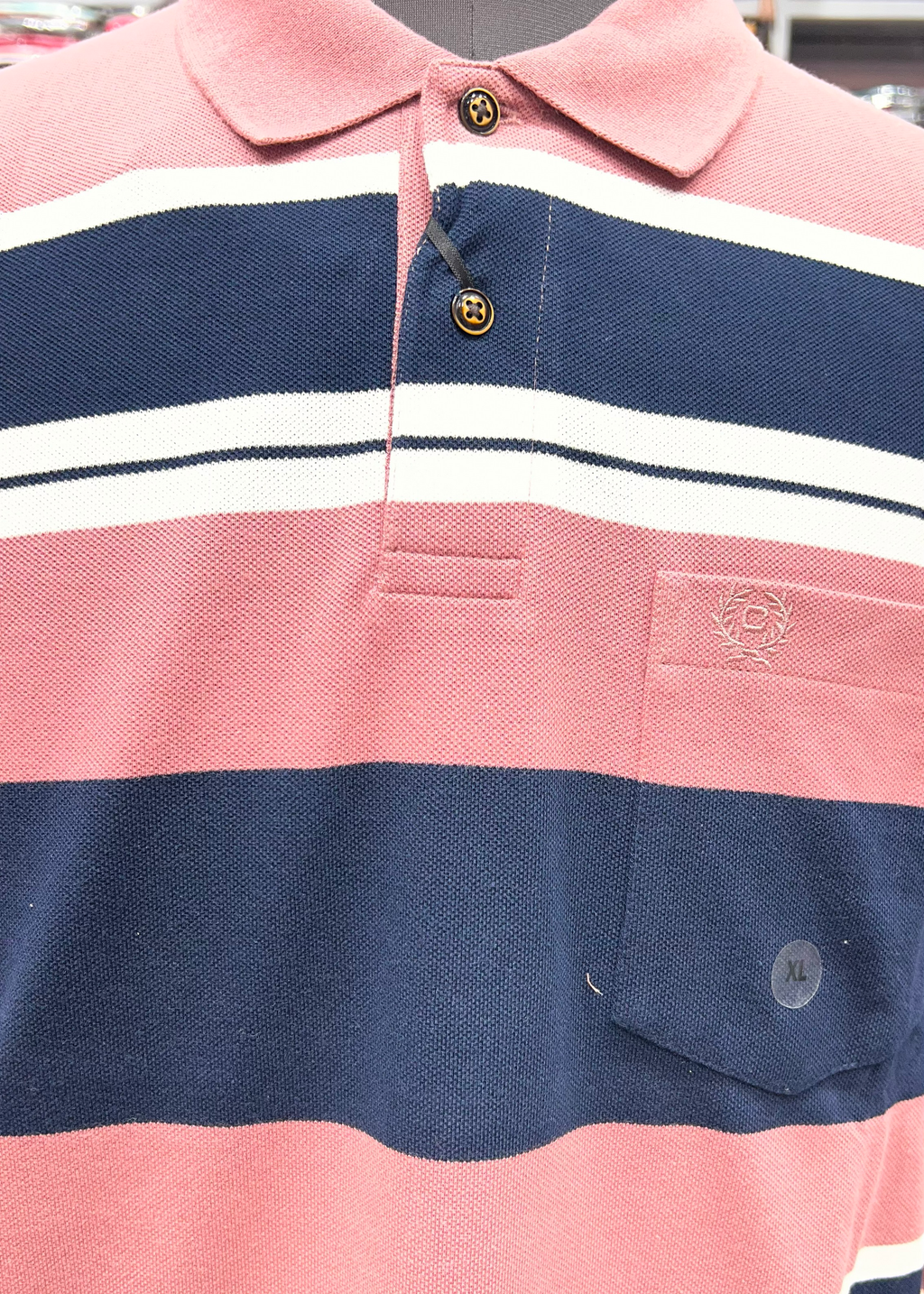 Powdered Rose Fahrenheit Polo T-shirt - 125551c