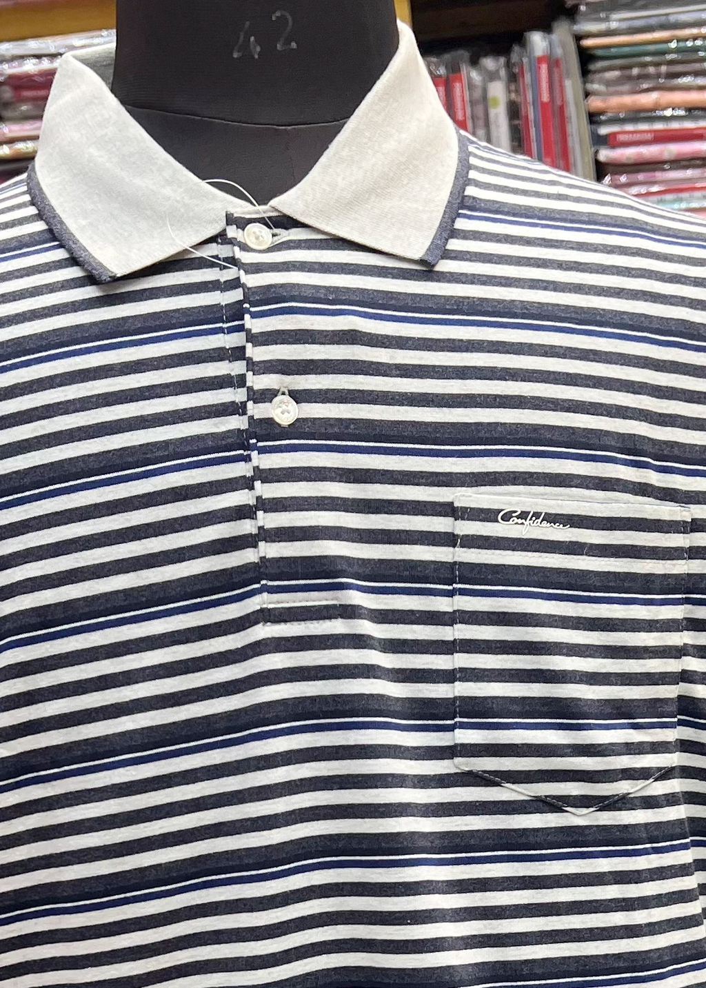 Mens Collar T-shirt with Pocket | Subtle Color | Heavy GSM | Regular Fit