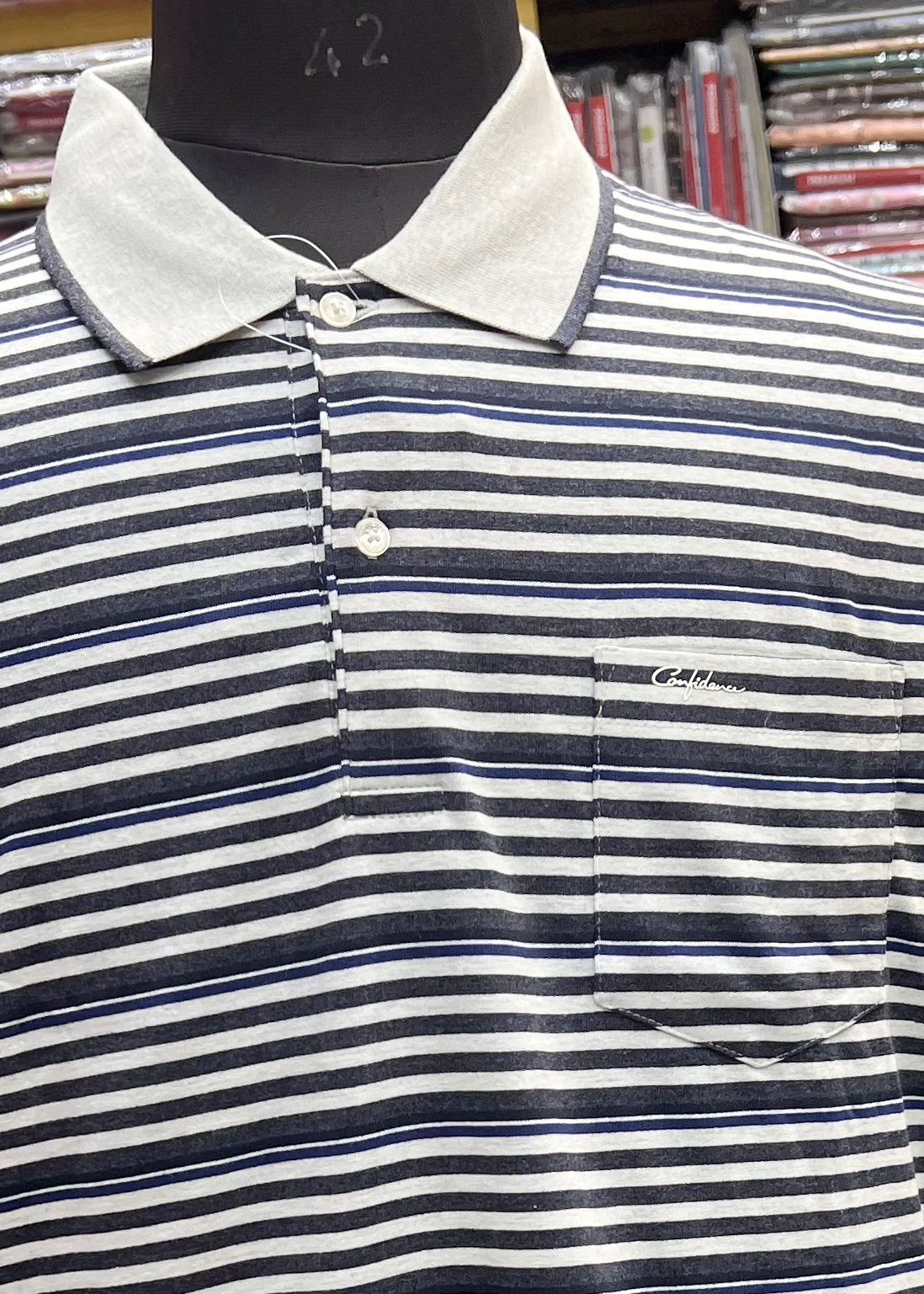 Mens Collar T-shirt with Pocket | Subtle Color | Heavy GSM | Regular Fit