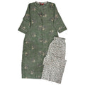 Juliet Ladies Green Plazo Set