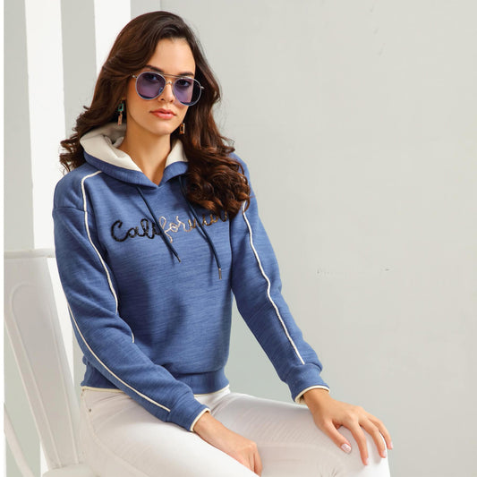 Kayal Blue Sweat Shirt