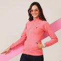 Kayal Pink Jacket with Zipper