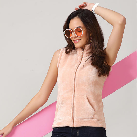 Kayal Pink Half Sleeves Jacket